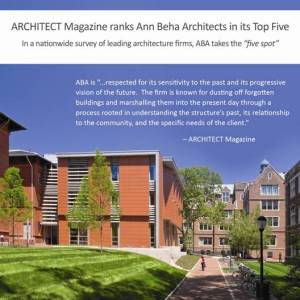 Ann Beha, JURY RMHP, in « Architect » of AIA